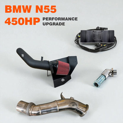 450PS Leistungssteigerung für N55 BMW M135i, M235i, M2, 335i, 435i, 535i (F-Chassis)