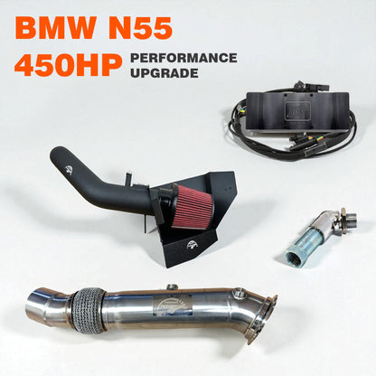 450PS Leistungssteigerung für N55 BMW M135i, M235i, M2, 335i, 435i, 535i (F-Chassis)