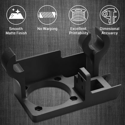 ePA12-CF 1.75mm Carbon Fiber Nylon Filament, 0.5kg, Accuracy +/- 0.05 mm, Black — photo 6 of 10