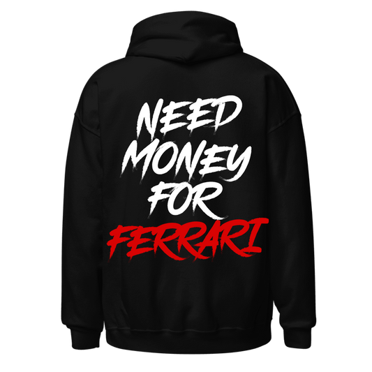 NECESITO SUDADERA CON CAPUCHA FERRARI