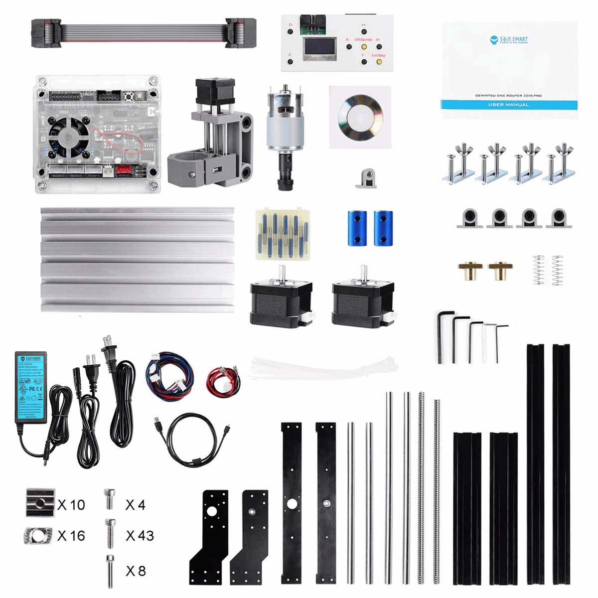 3018-PRO Desktop CNC Router DIY Kit — photo 7 of 10