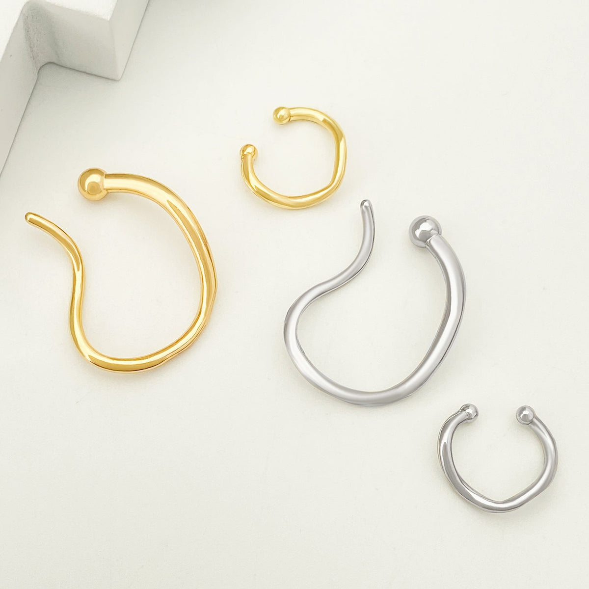 Alloy Style Design Sense Dignified Clips No Pierced Rings