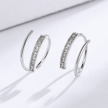 Women's Korean Trendy Simple Design Spring Ear Clip
