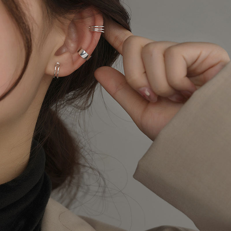 Bone Elegant High-grade Without Pierced Female French Style Ear Clip