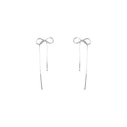 Bow Trendy High-grade Tassel Female Korean Rings