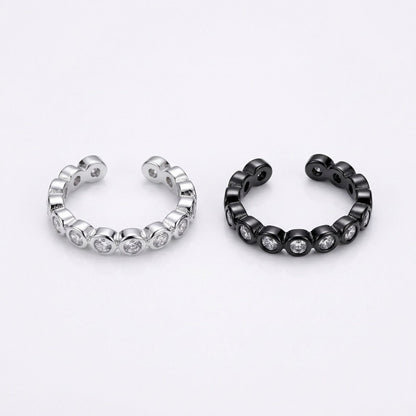 Copper Light Luxury Personality Unique Irregular Ear Clip