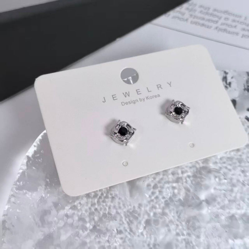 Men's Geometric Magnetic Trendy Personality High Sense Elegant Hip Hop Ear Clip