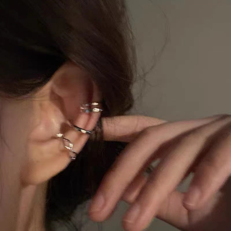 Without Pierced Female Sweet Cool Personality Ear Clip
