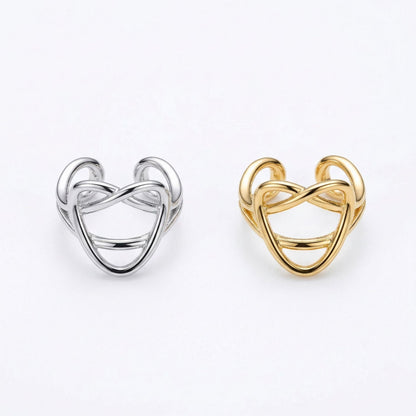 Copper Light Luxury Personality Unique Irregular Ear Clip