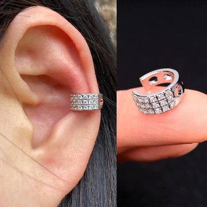 Unique Fashion Butterfly Flowers Inlaid Zircon Rings