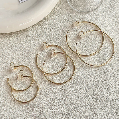 Women's Double Pad Pearl High-grade Big Elegant Ear Clip