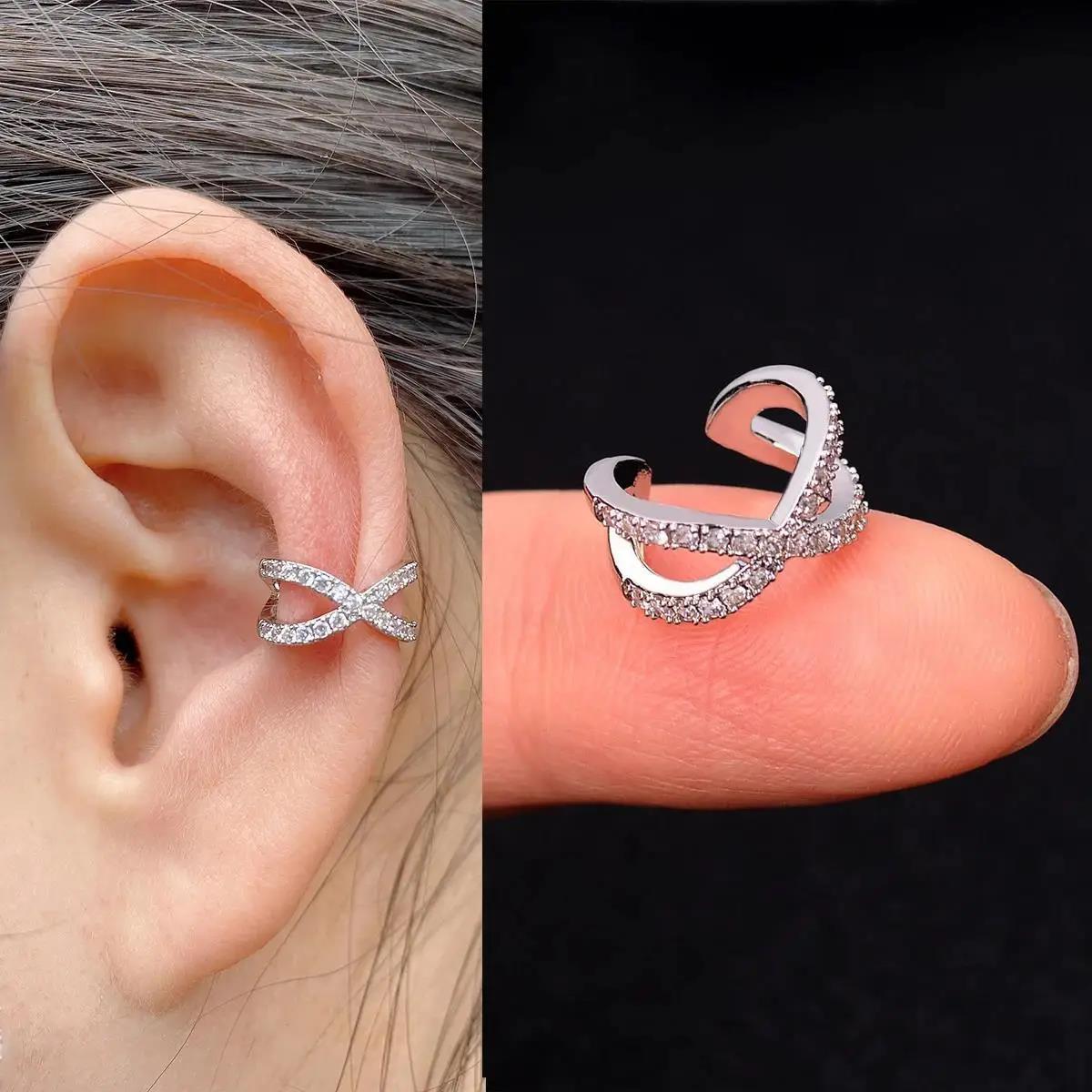 Unique Fashion Butterfly Flowers Inlaid Zircon Rings
