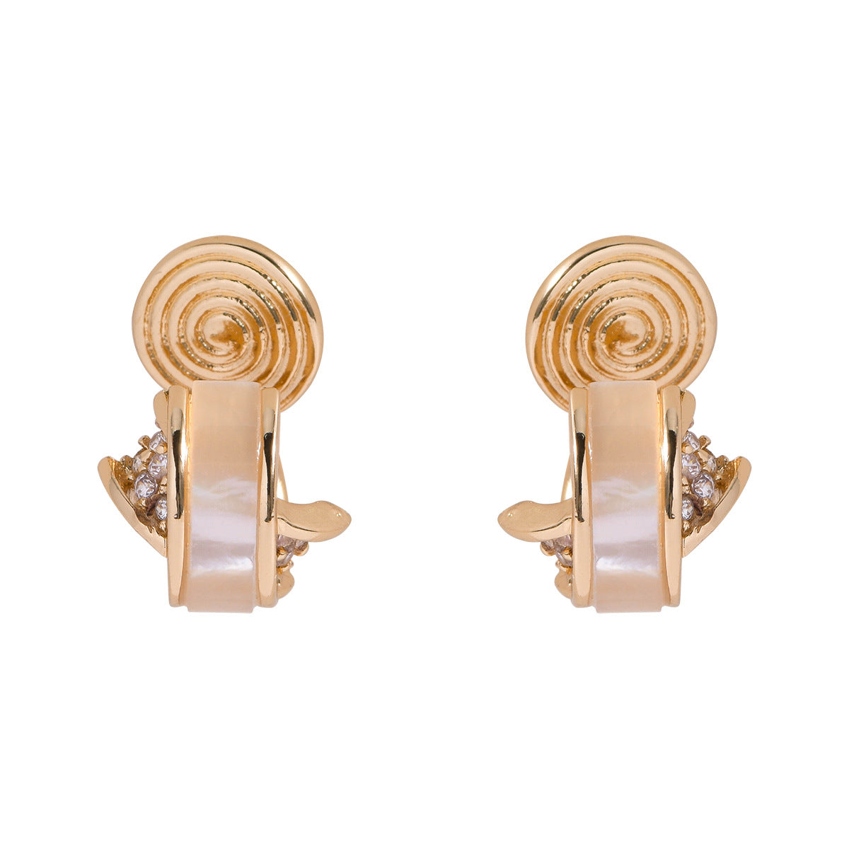 Cross Without Pierced Ears Light Luxury Temperament Design Mosquito Earrings