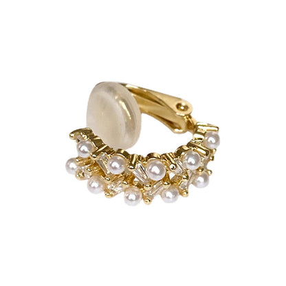 Bone Elegant High-grade Without Pierced Female French Style Ear Clip