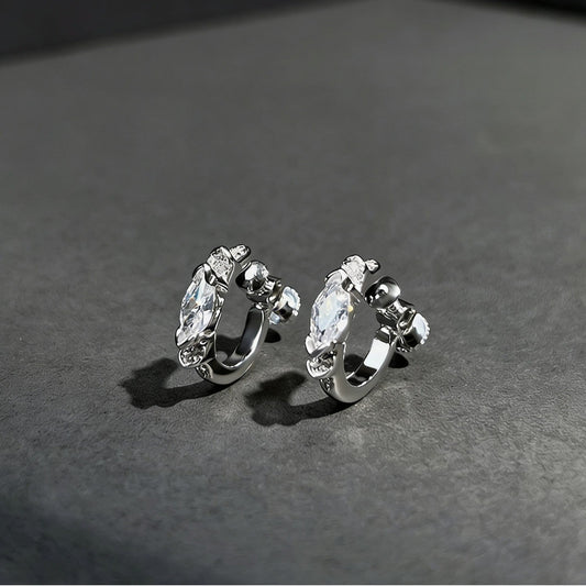 Women's & Men's Eye Trendy Hip Hop Zircon Design Ancient Ear Clip