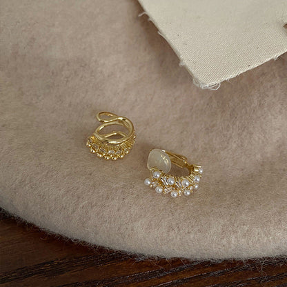 Bone Elegant High-grade Without Pierced Female French Style Ear Clip