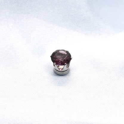 Color Super Flash Zircon Bone Nail Ear Clip