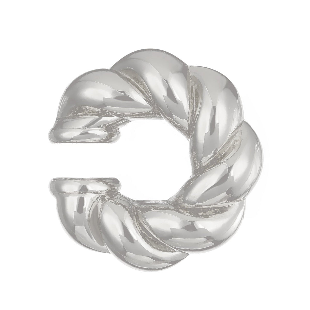 Exaggerated Shaped Water Drop Texture Earings Ear Clip