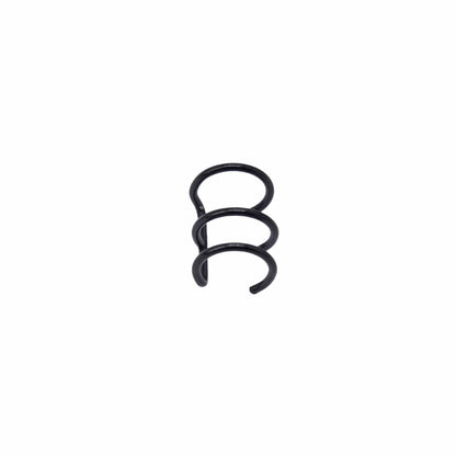 Stainless Steel Three-ring Unisex Electroplated Body Piercing Ear Clip