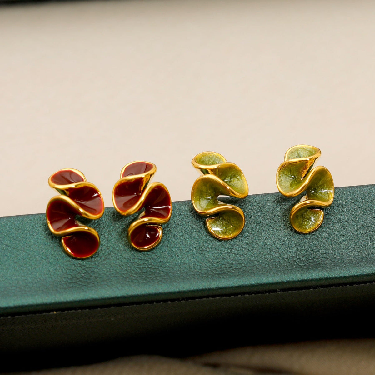 Flower Silicone Female Cute Sweet Personality Earrings