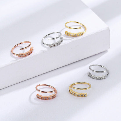 Women's Korean Trendy Simple Design Spring Ear Clip