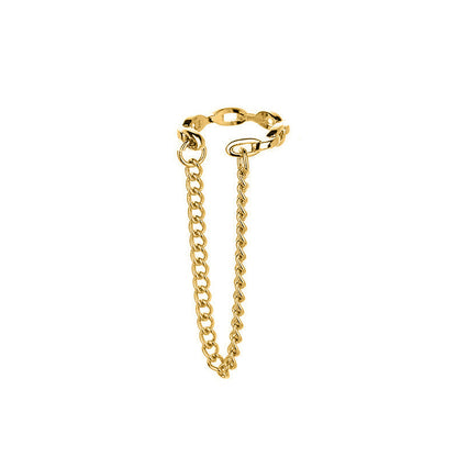 Simple Chain Single Personalized Temperamental Tassels No Pierced Fairy Ear Clip