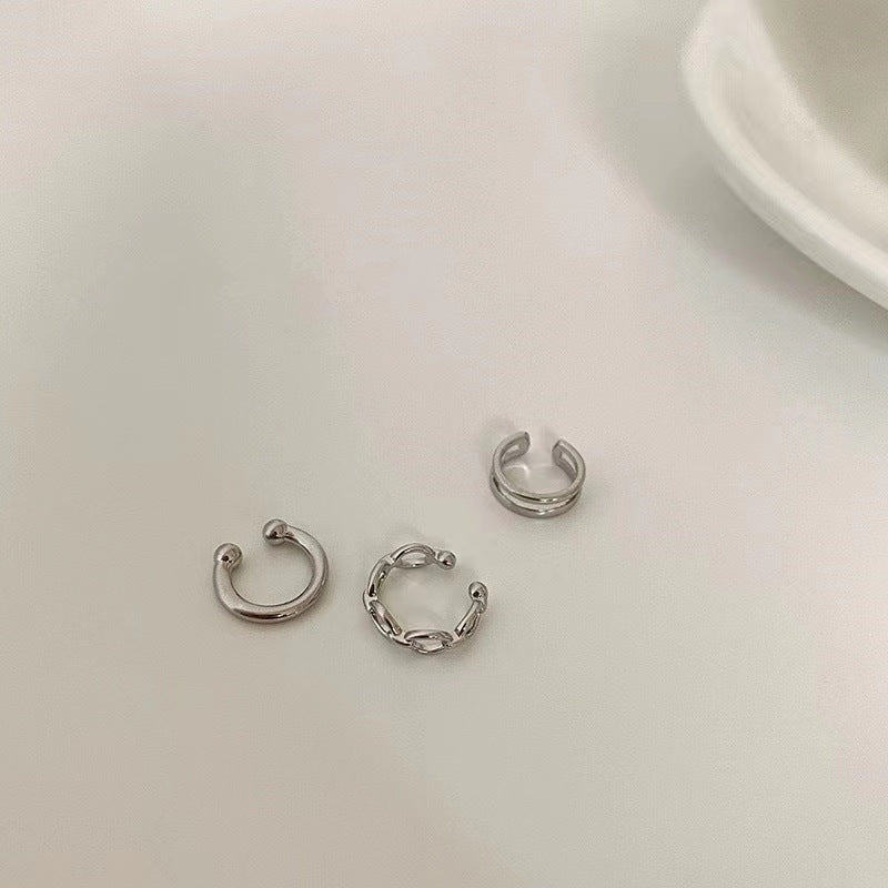 Without Pierced Female Sweet Cool Personality Ear Clip
