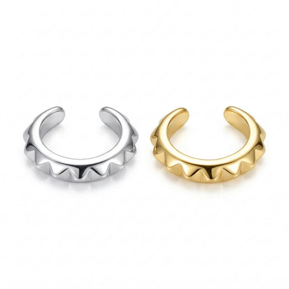 Copper Light Luxury Personality Unique Irregular Ear Clip