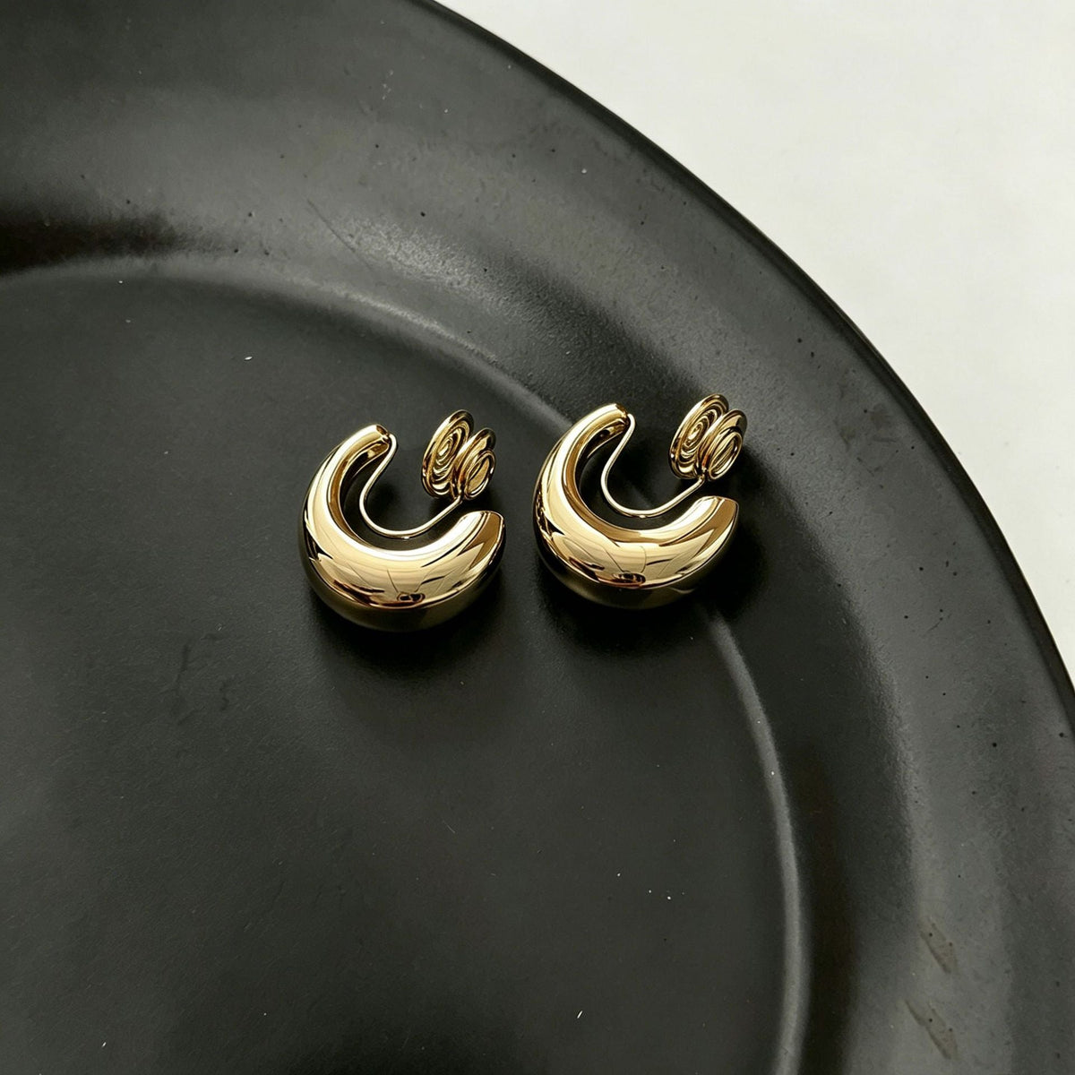 Women's Fairy Sweet Flower Earless Mosquito Coil Niche High-grade Ear Clip