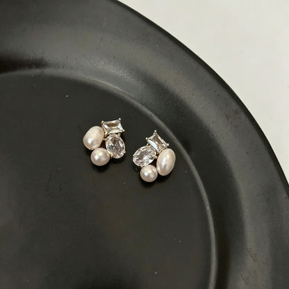 Women's Fairy Sweet Flower Earless Mosquito Coil Niche High-grade Ear Clip