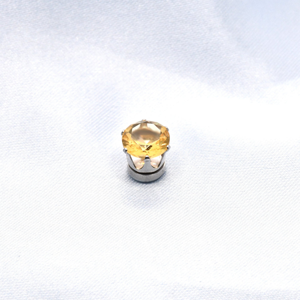 Color Super Flash Zircon Bone Nail Ear Clip