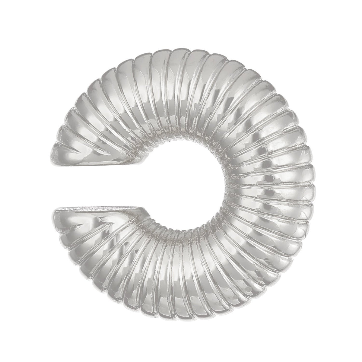 Exaggerated Shaped Water Drop Texture Earings Ear Clip