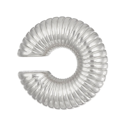 Exaggerated Shaped Water Drop Texture Earings Ear Clip