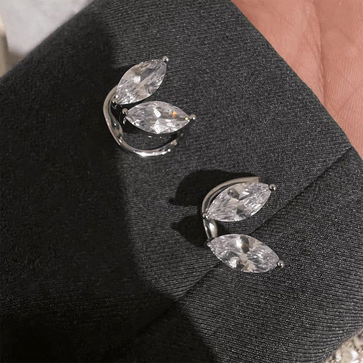 Women's Water Drops Light Luxury High-grade Bone Niche Ear Clip