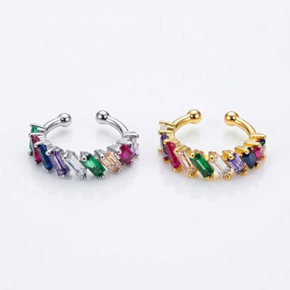 Copper Light Luxury Personality Unique Irregular Ear Clip