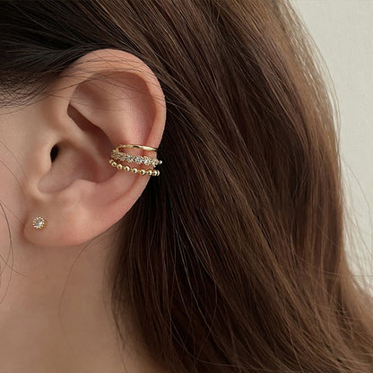 Bone Elegant High-grade Without Pierced Female French Style Ear Clip