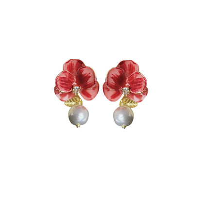 Women's Earless Mori Style Fresh Niche Three-dimensional Ear Clip