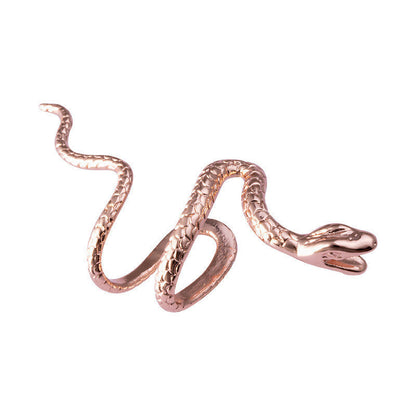 Comfortable Cool Attractive Three-dimensional Snake Adjustable Earrings