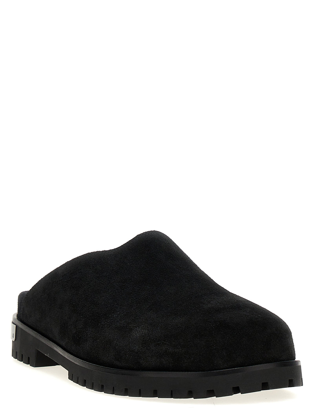 Off White 'Metal Logo' Clogs