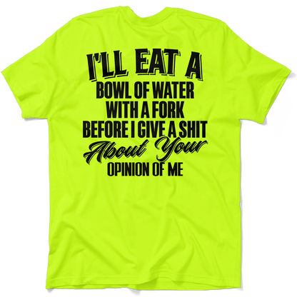 Opinion Of Me - Safety Hi-Vis T-Shirt — photo 1 of 5