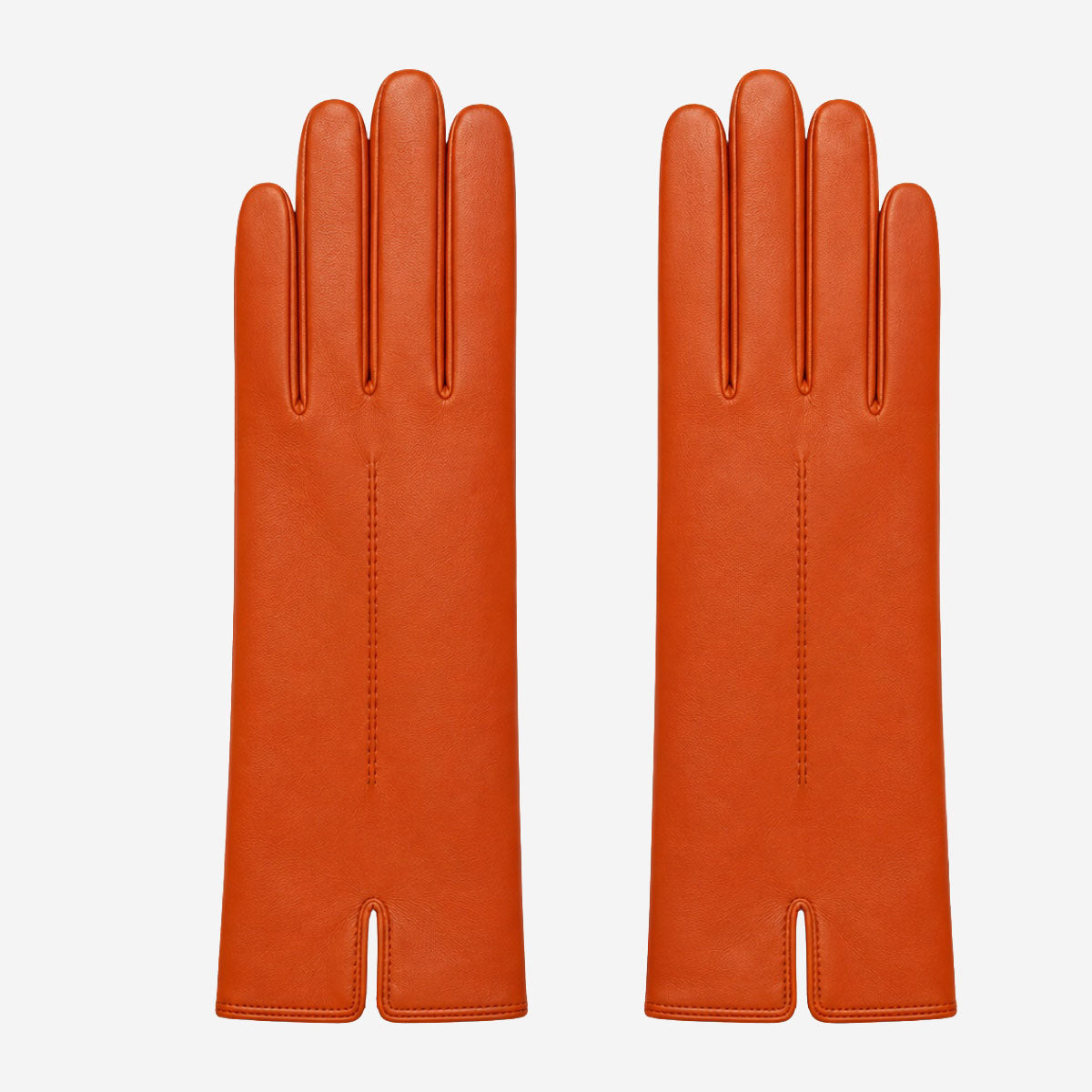 P2666 (orange) – Women’s unlined Italian lambskin leather dress gloves — photo 1 of 10