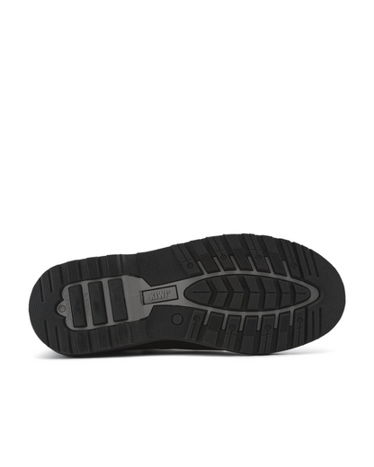 Kiwi Premium Black Action Leather 6" Steel Toe Waterproof Cap-Toe Work Boots [69700]