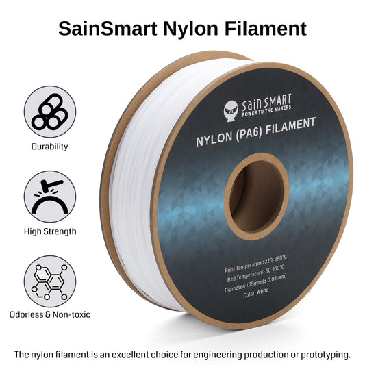 PA6 Nylon Filament 1.75mm, 1kg, Accuracy +/- 0.04 mm — photo 2 of 6