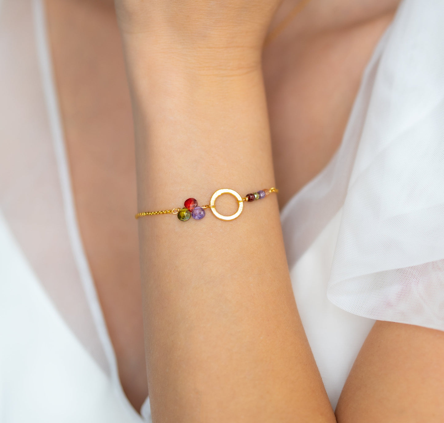 Black Spinel Solara Bracelet
