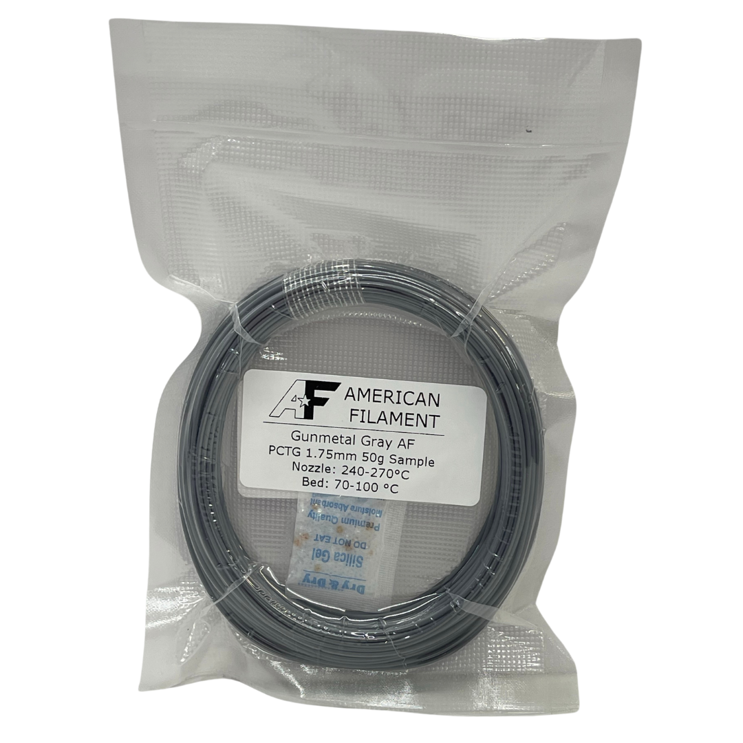 Gunmetal Gray AF 1,75 mm PCTG Filament – Hergestellt in den USA!