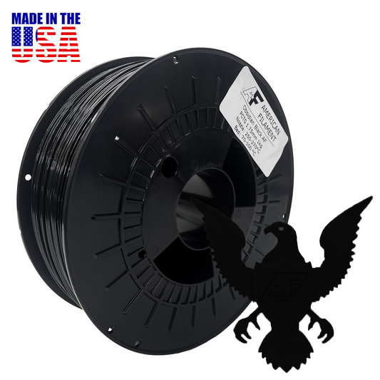 Obsidian Black AF 1.75mm PCTG Filament Made in USA!