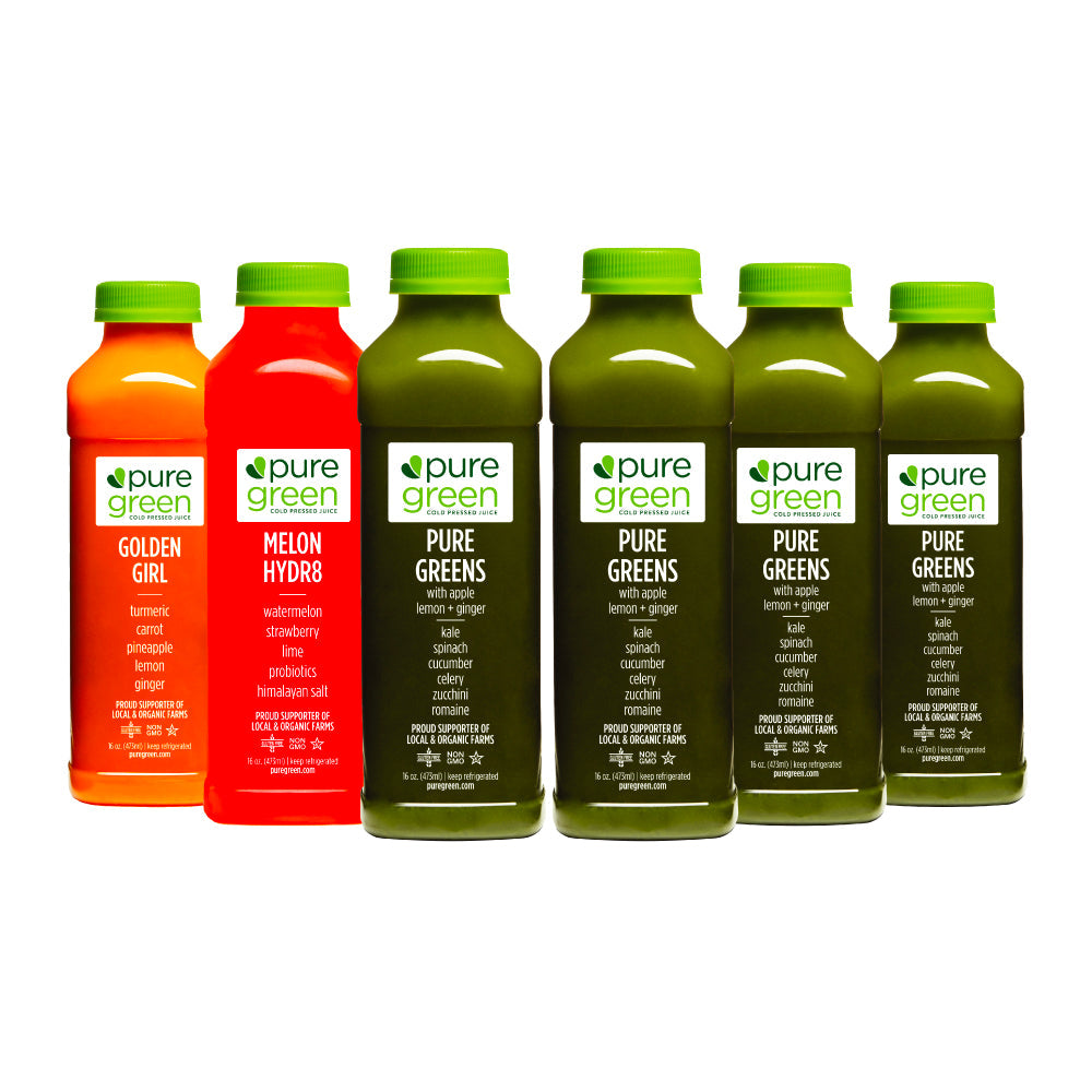 Pure Hardcore, Cold Pressed Juice 6pk — photo 1 of 6