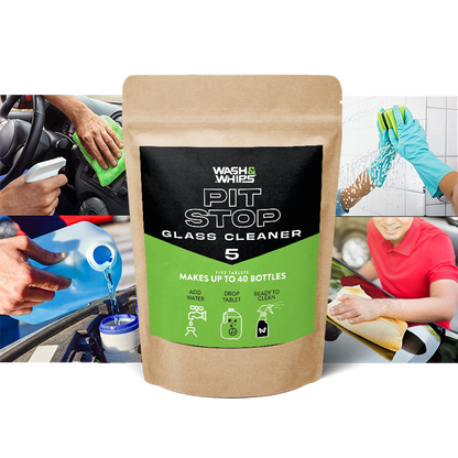 WASH&WHIPS Pit Stop Glass Cleaner / All Surface Cleaner Refill Tablets (Makes 5 Gallons) — photo 1 of 10