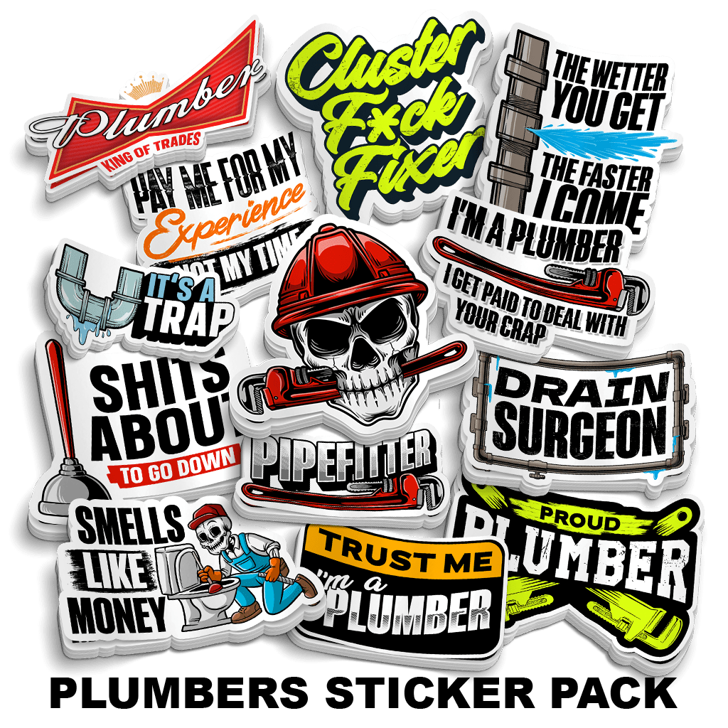 Plumbers Sticker Pack — photo 1 of 9