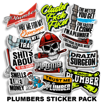 Plumbers Sticker Pack — photo 1 of 9